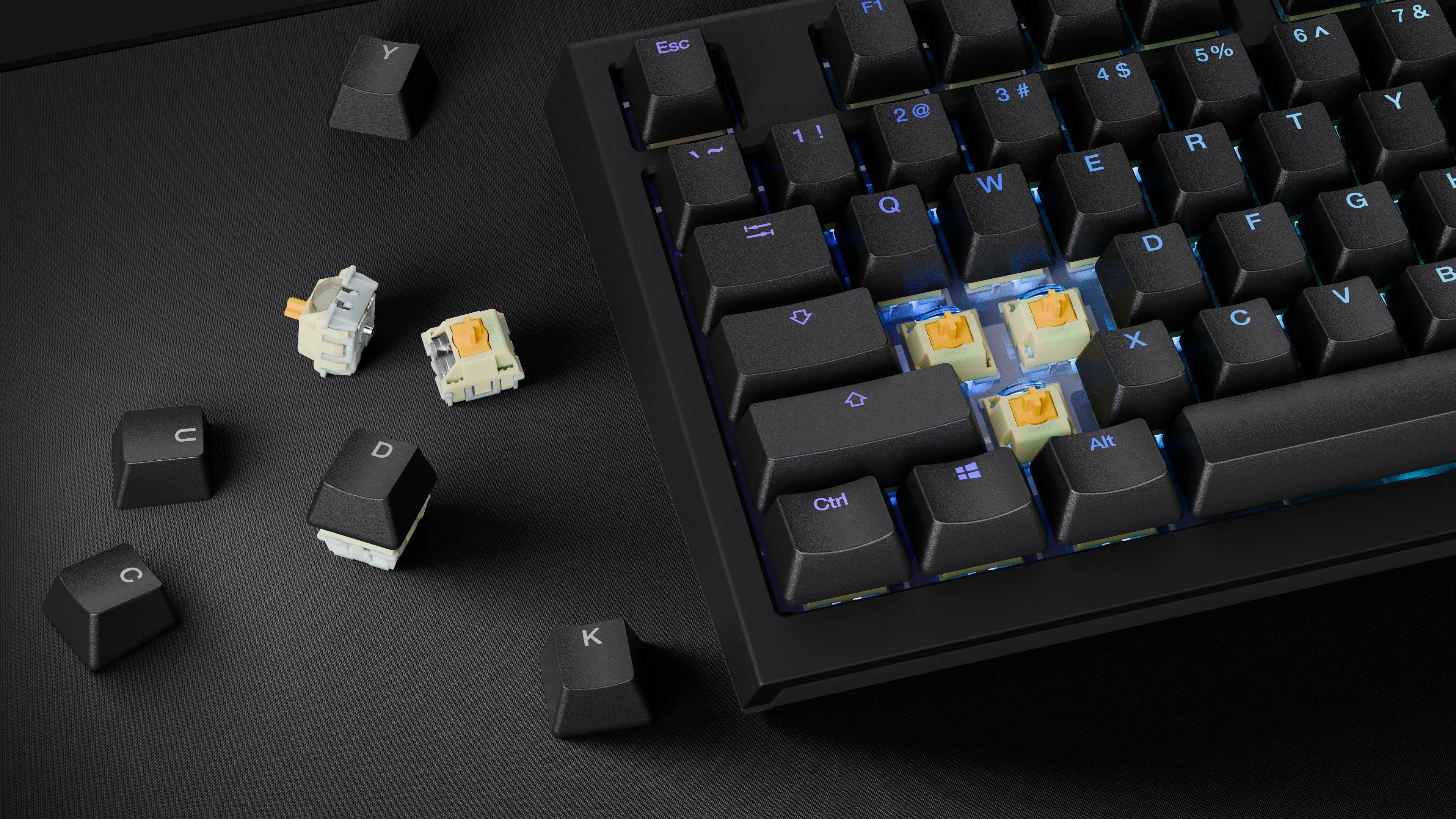Ducky One X Wireless gallery thumbnail, One X Wireless 8