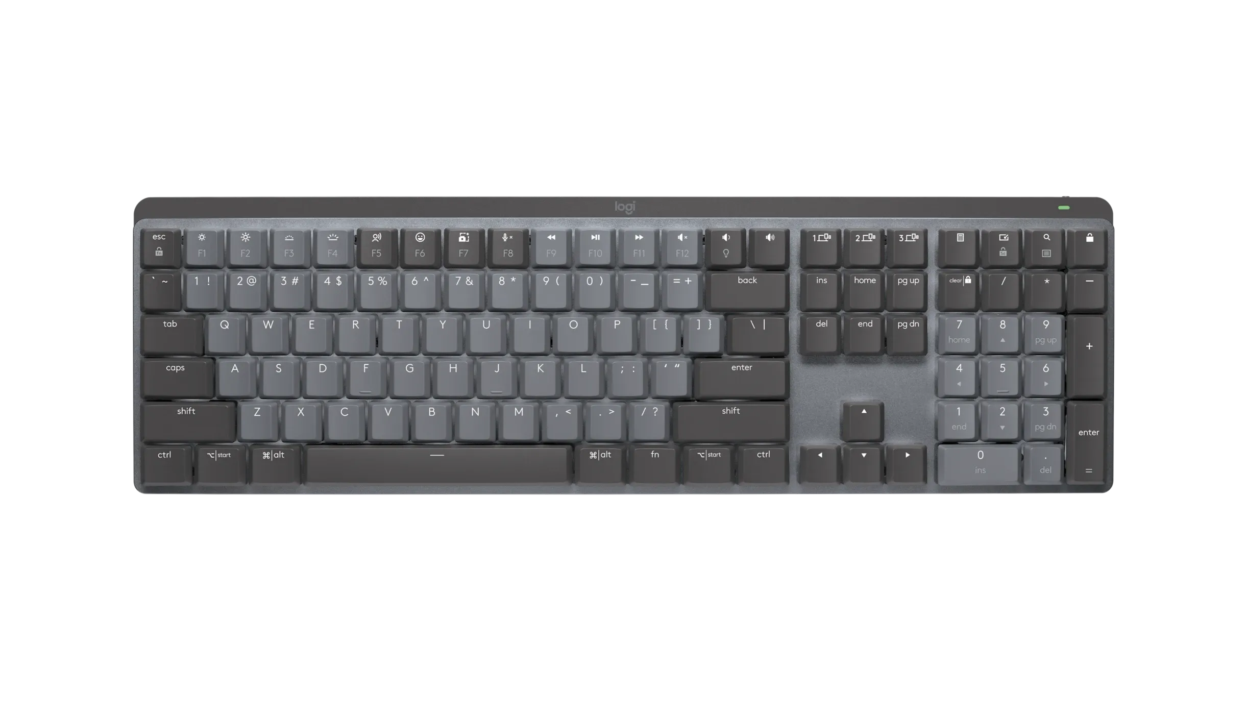 Logitech MX Mechanical gallery thumbnail, Top Down